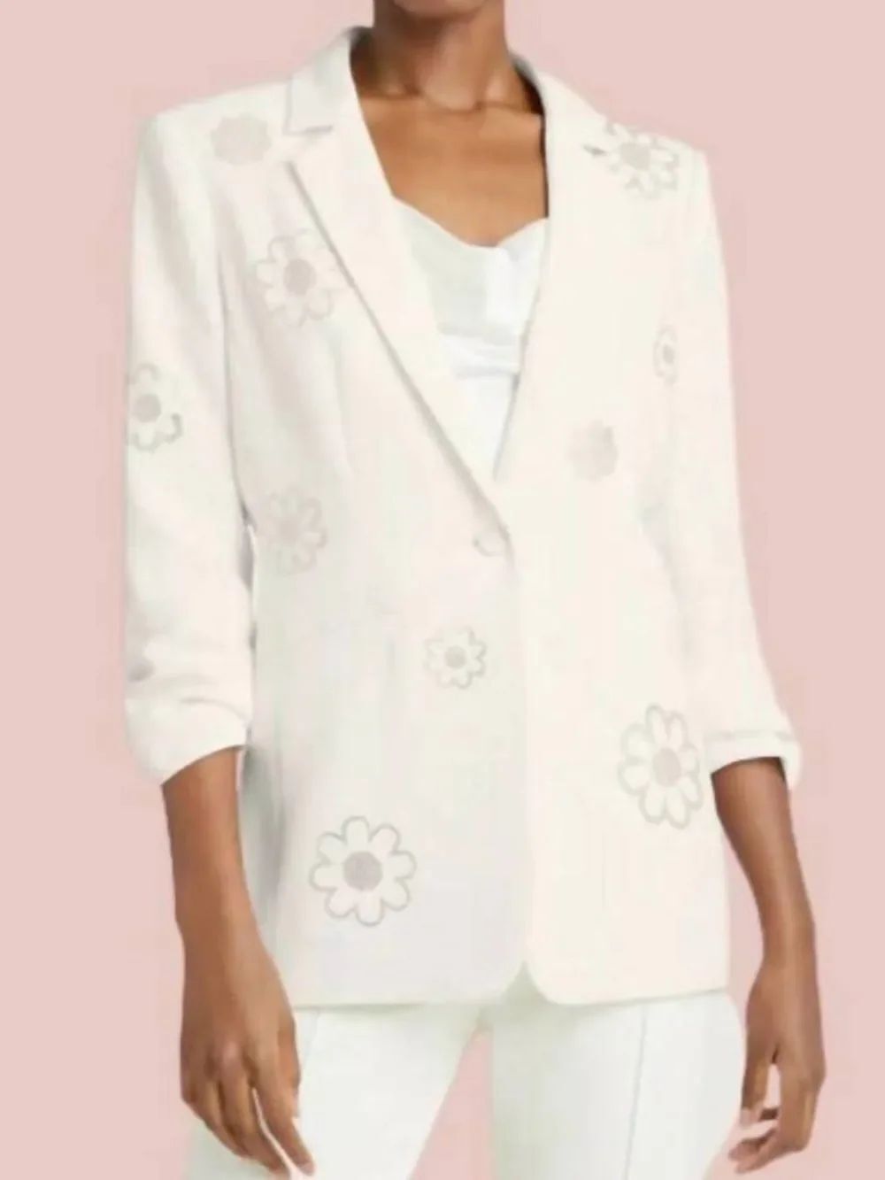 Cinq a sept khloe daisies embellished blazer